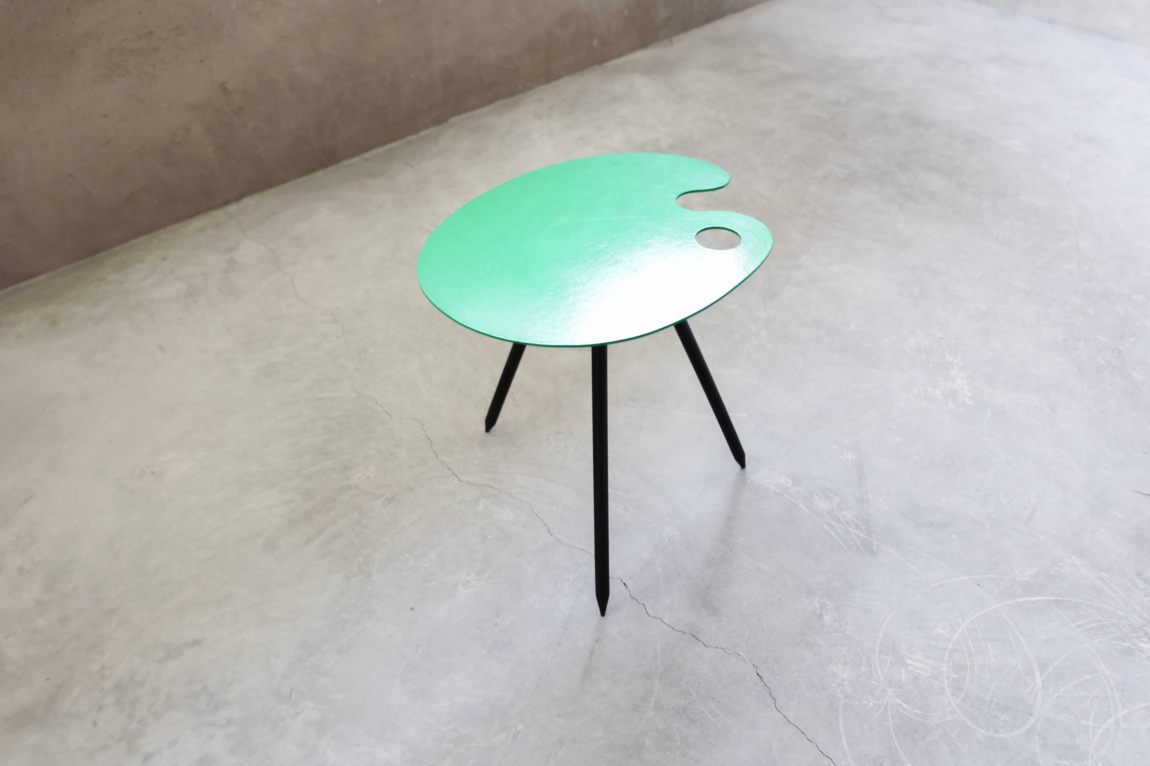 Side table by Lucien de Roeck for Bois Manu