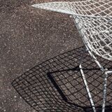 Fauteuil Diamond Chair blanc, Harry Bertoia, 1960