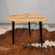 Compass leg coffee table