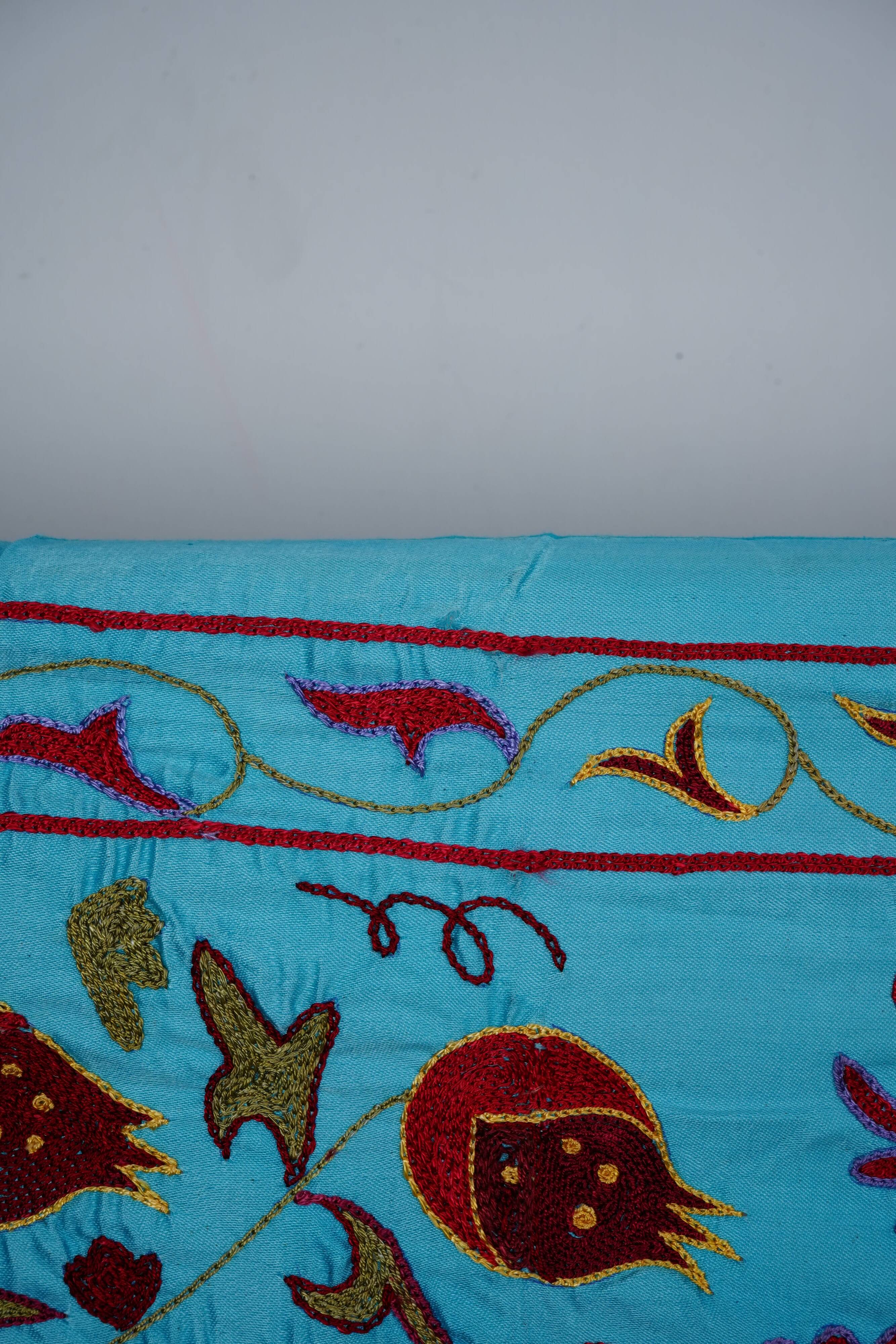 Hand-knotted rug, vintage Turkish rug 103x188 cm