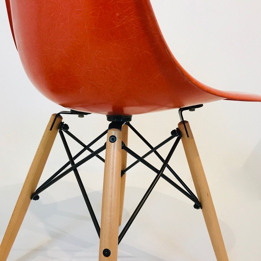 4 DSW chairs by Charles and Ray Eames, USA 1977