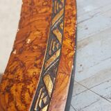 Oval mirror wood and gilding