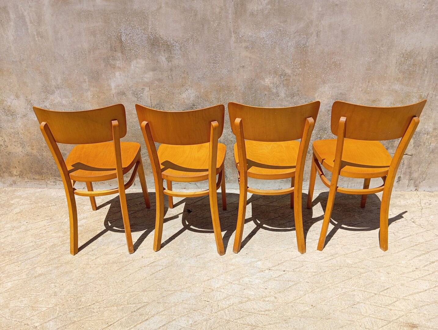 4 Thonet chairs