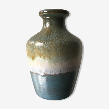 Vase scandinave en grès du milieu du siècle