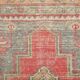 4x8 Red & Beige Geometric Tribal Turkish Rug, 135x252Cm