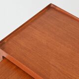 Kurt Ostervig nesting tables in teak Jason Mobler Denmark 1960