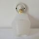 Porcelain and glass wall lamp