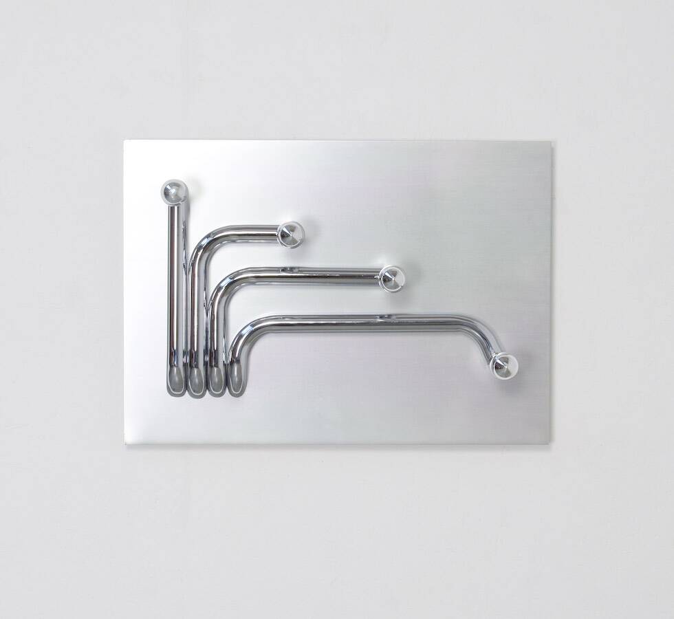 Gaetone Missaglia light panel for Giacomo Benevelli sculpture 1970