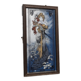 Spring Mirror Alphonse Mucha