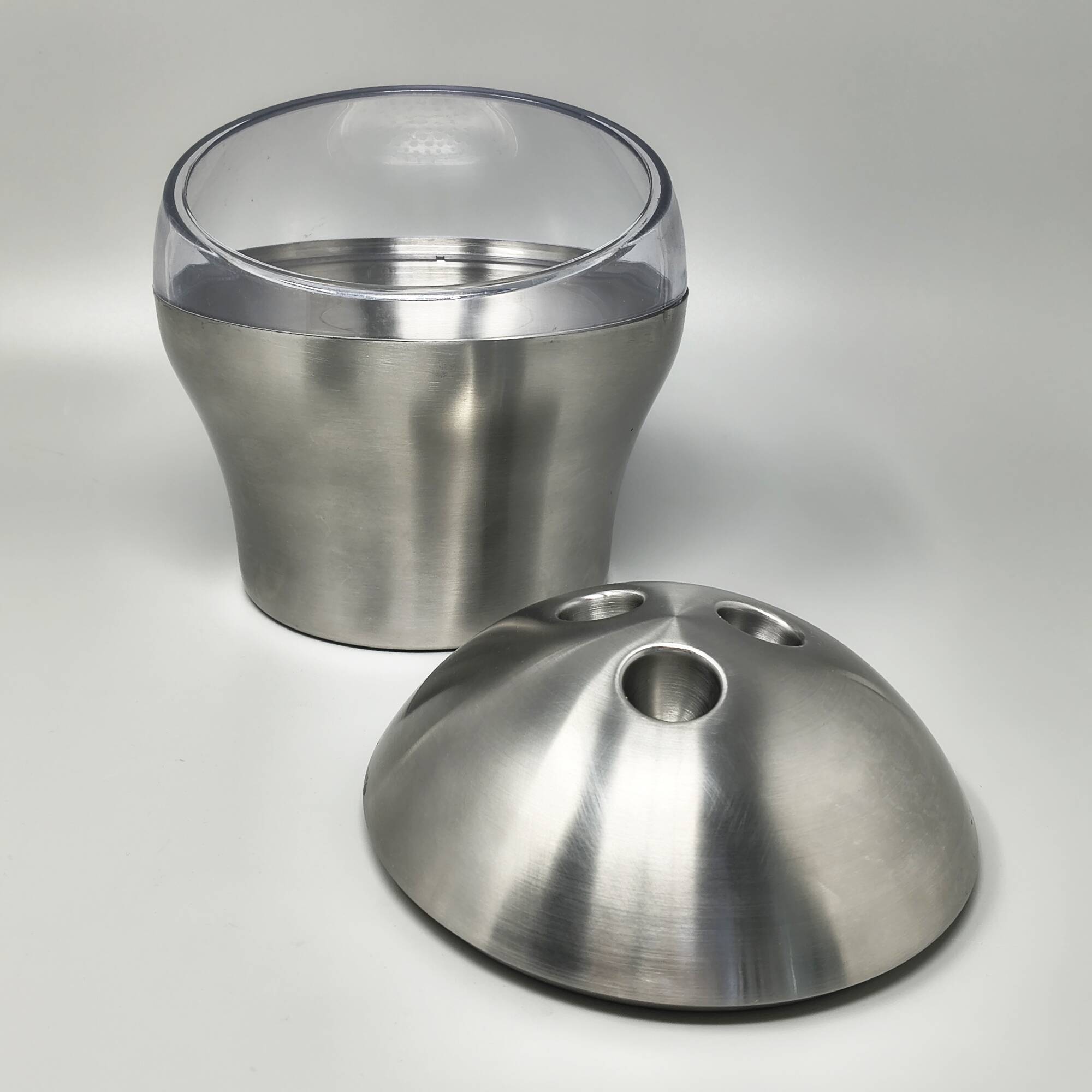 1970s Space Age "Bowling Ball" Ice Bucket by WMF. Made in Germany