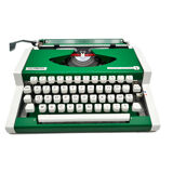 English Luxury Olympia Traveller typewriter revised new ribbon