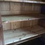 Cherry cabinet with columns