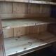Cherry wood column wardrobe