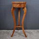 Cherrywood and marble pedestal table, Restoration period – early 19th century