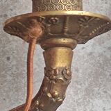 Pair of old bronze sconces
