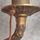 Pair of old bronze sconces