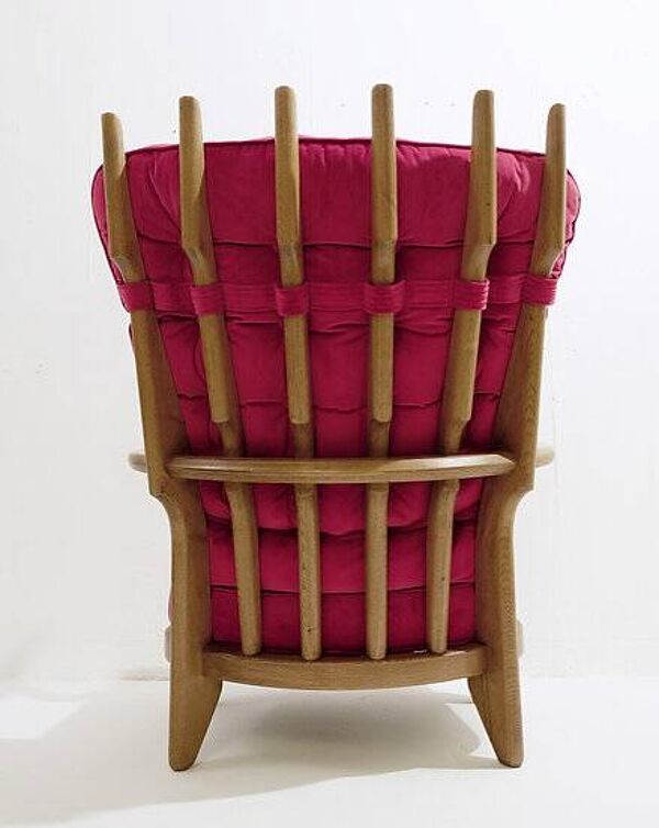 Fauteuil ''Grand Repos'' de Guillerme & Chambron pour Votre maison - 1960s