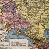 Old map of the USSR from 1928