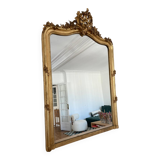 Antique gilded mirror