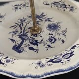 Porcelain cake display Sarreguemines Lancaster model