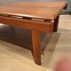Vintage teak coffee table designed by H.W. Klein for Bramin, 1960s.