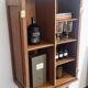 1950s handcrafted cabinet - Solid mahogany wood - Unique piece