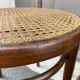 Lot de 4 chaises bistrot café bois courbé dépareillées