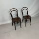 Set of two bistro chairs n°14 of Thonet