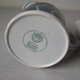 Villeroy et Boch pot à lait et théière cafetière décor Blue Cloud en porcelaine