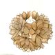 Rausch Capiz hanging mother-of-pearl flowers 70s