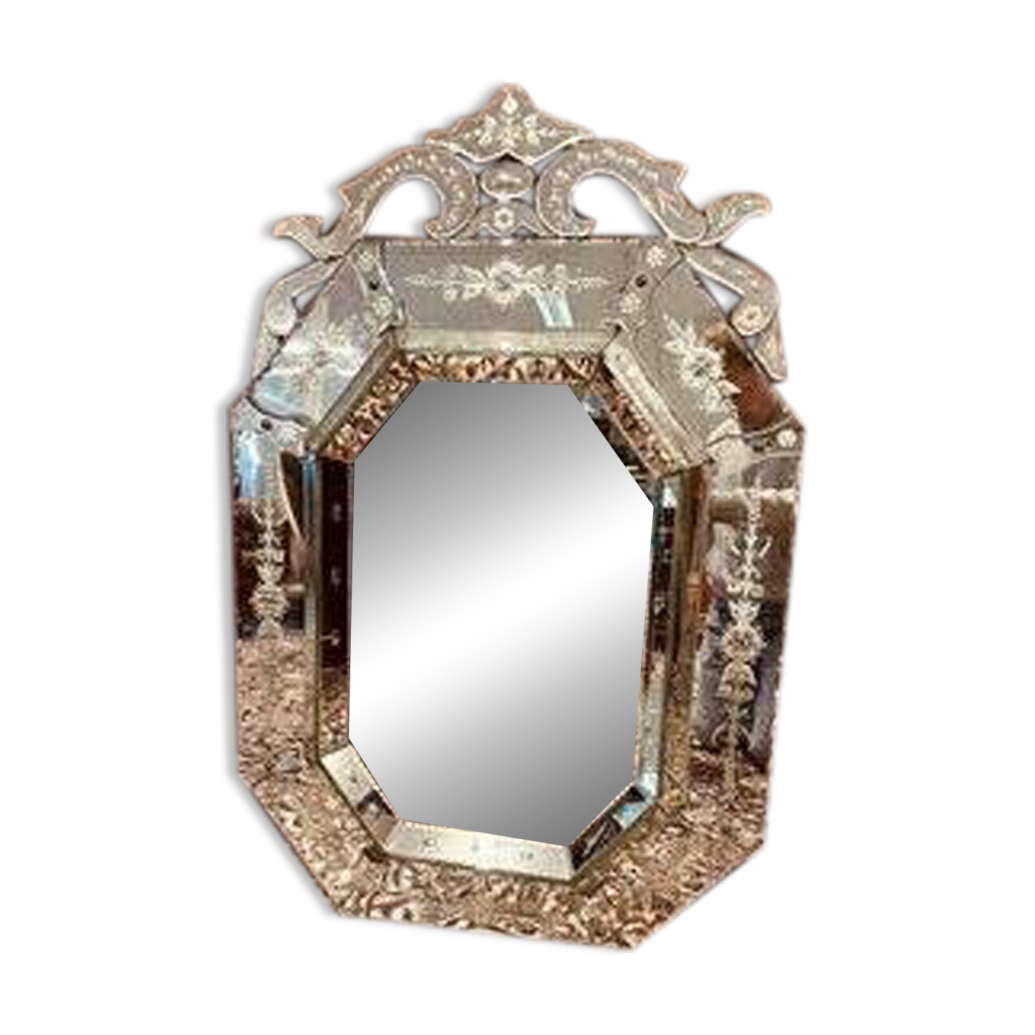 Antique Venetian mirror