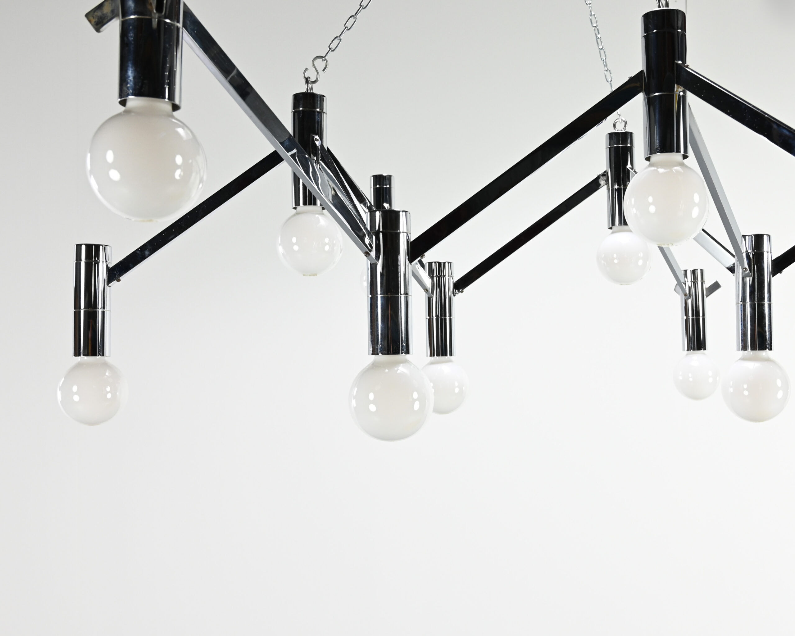 Vintage modular chandelier, c. 1970