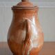 Théière et son pot à lait en grès