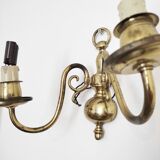 Brass wall lamp