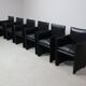 6 fauteuils Break 401 de Mario Bellini pour Cassina