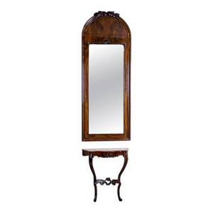 Ensemble de miroir et - antique