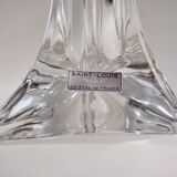 Lampe en cristal Saint Louis, signée, années 1950 environ, française