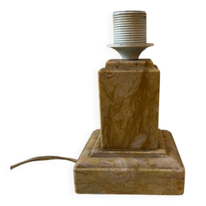 Pied de lampe en marbre - art