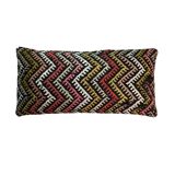 Vintage turkish kilim cushion cover , 30 x 60 cm