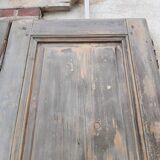 Set of 4 molded old communication door
