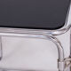 Restored Nesting Tables, Chrome-Plated Steel, Opaxit Glass, Czechia, 1960s