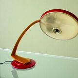 Red desk lamp Boomerang 2000 by Fase
