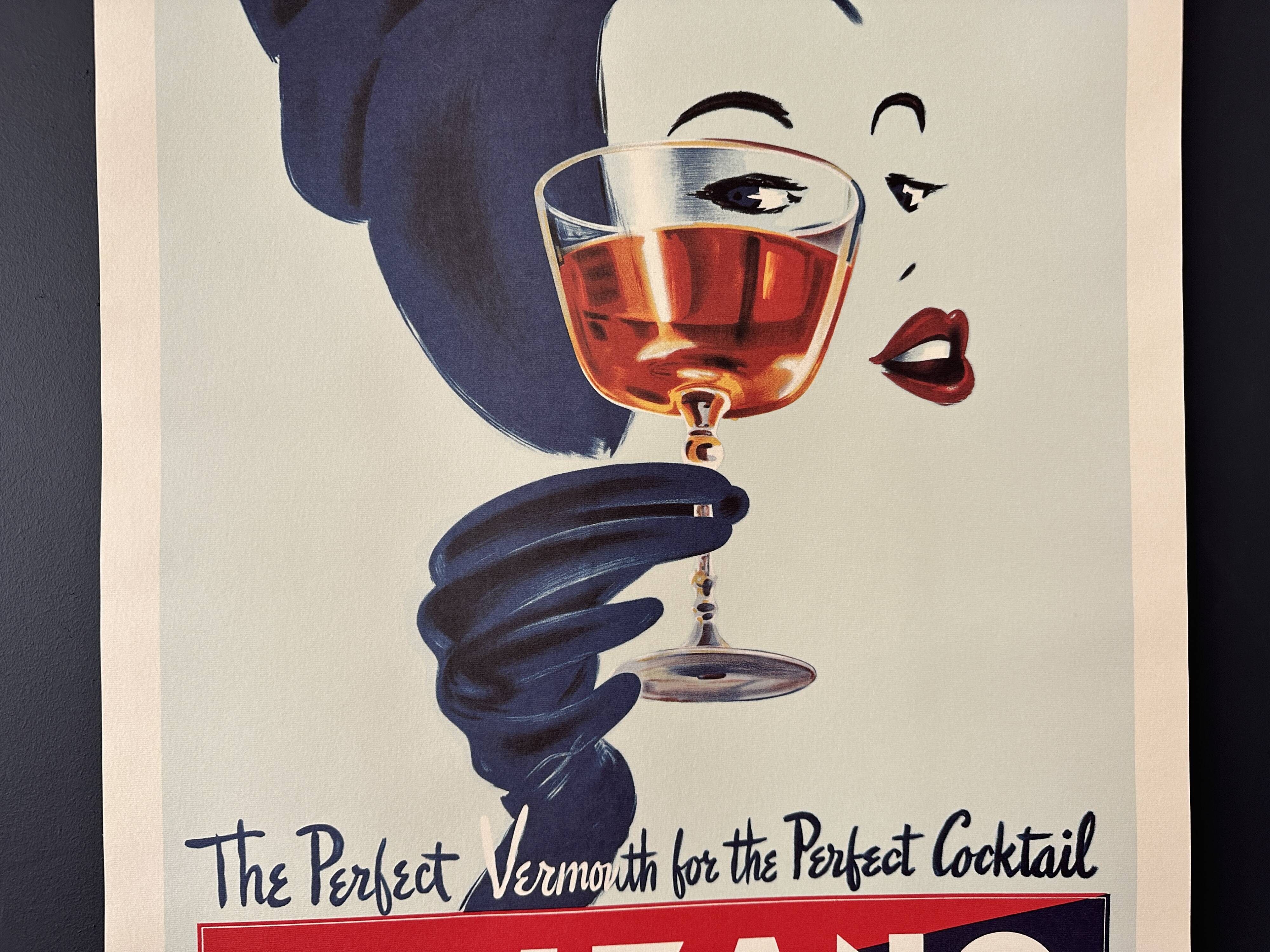 Cinzano advertising poster