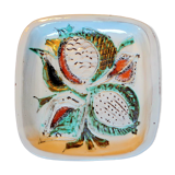 Old vintage ceramic dish Vallauris 50s 60s