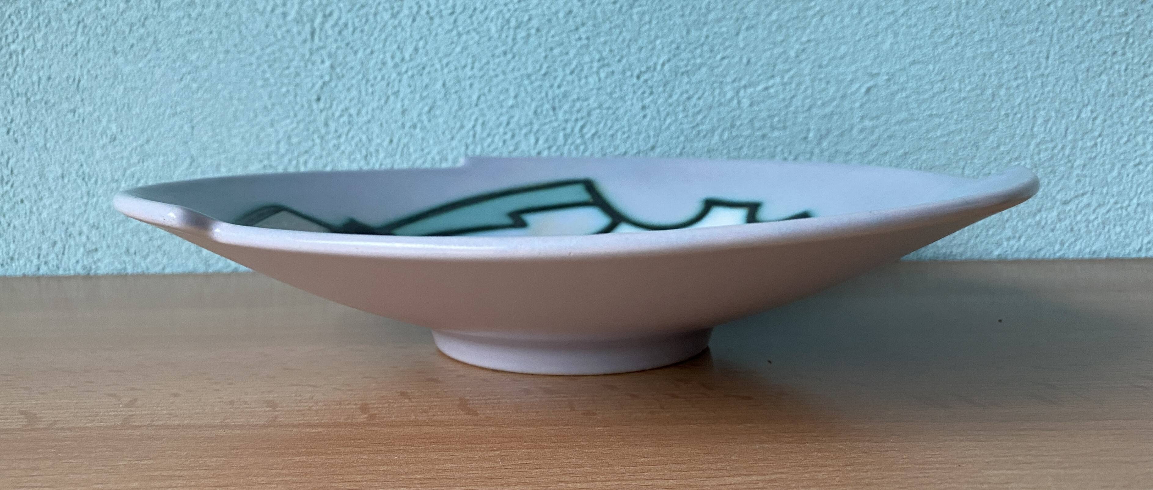 Flora Gouda ceramic serving plate decor Artistique