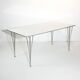 Vintage rectangular dining table by Piet Hein, Bruno Mathsson and Arne Jacobsen for Fritz Hansen, Sweden.
