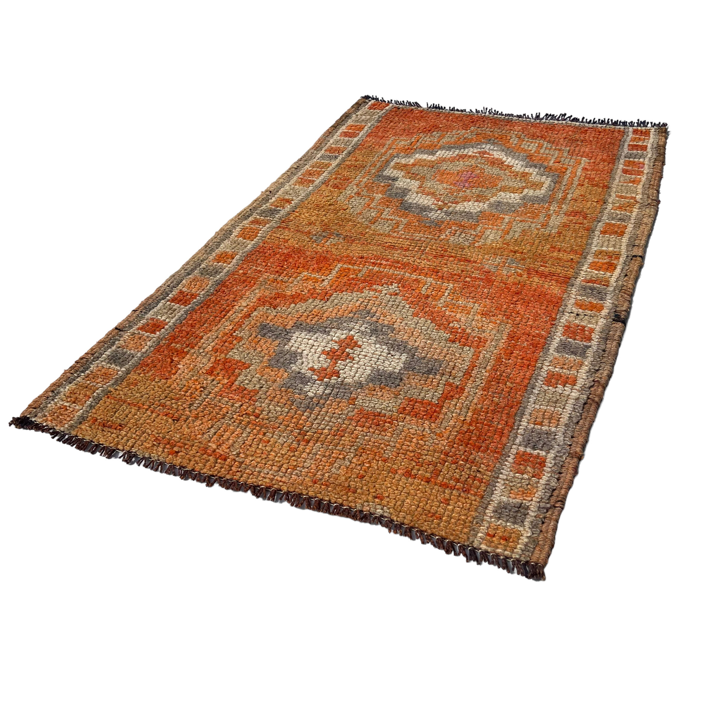 Vintage kurdish herki rug