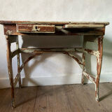Antique patinated desk