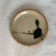 6 small bread plates enamelled pottery of the Vallauris Dove