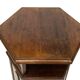Vintage Hexagonal Side Cabinet with Door Small Side Table Column